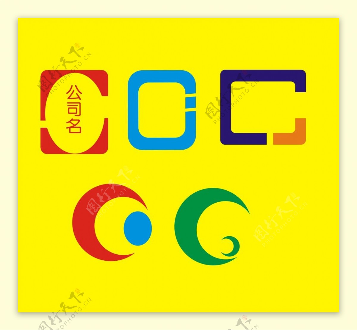CJ字母组合LOGO