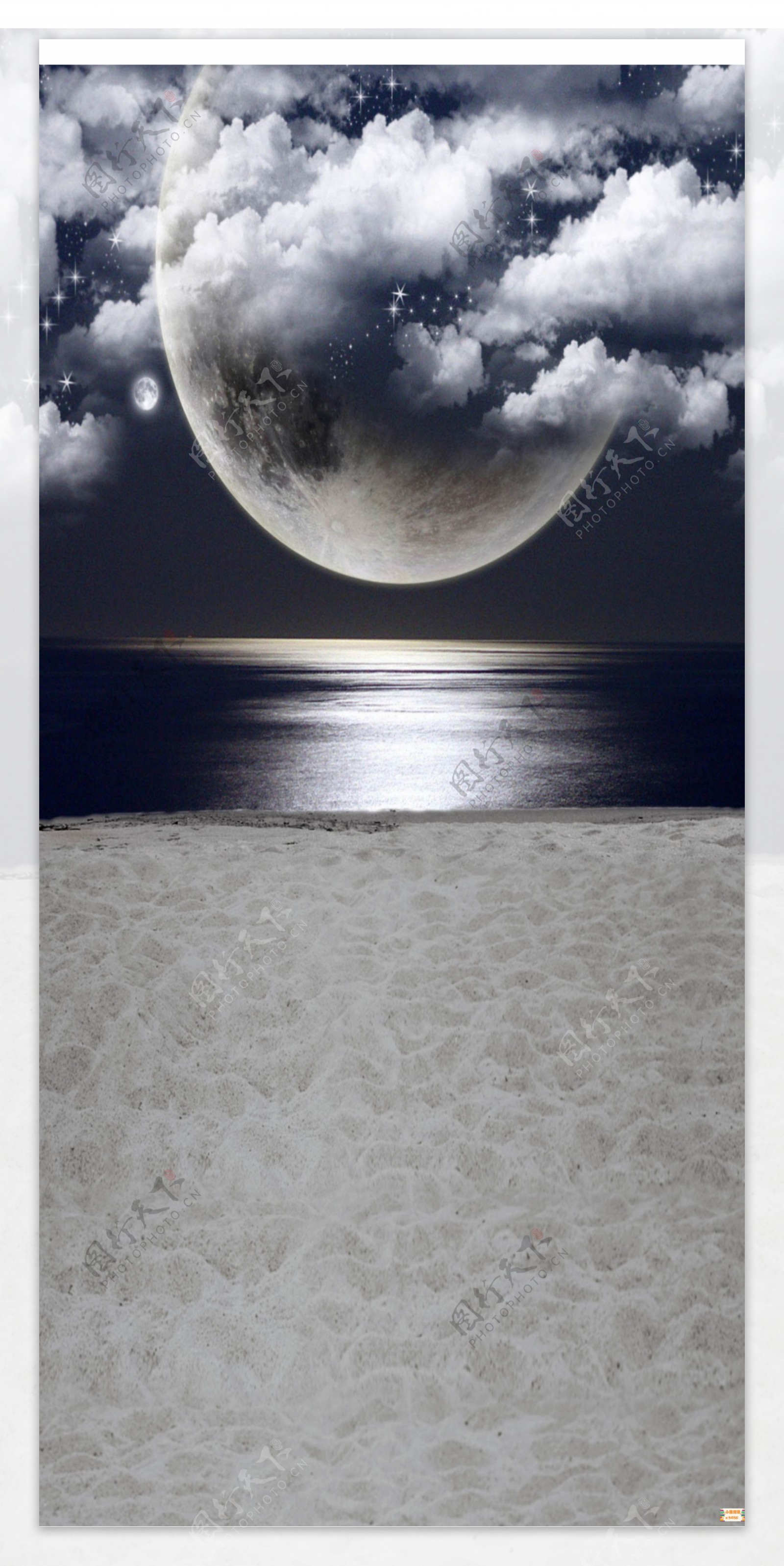 月球背景图片