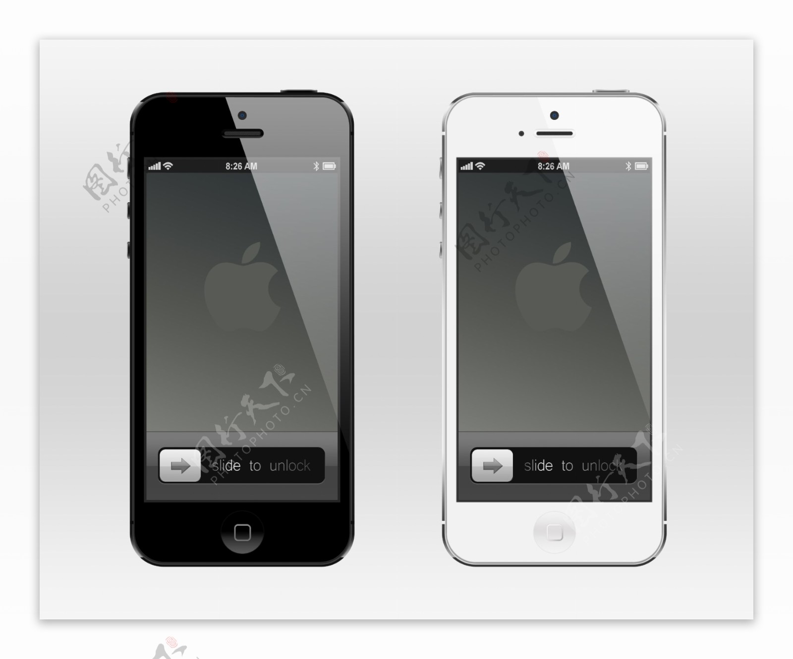 IPHONE5界面psd