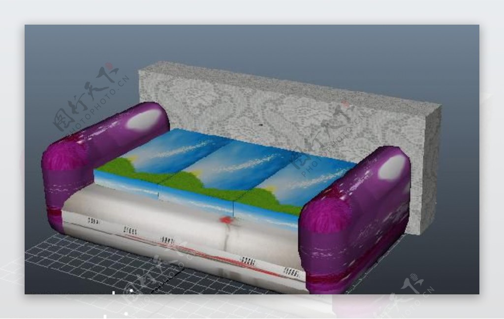 沙发3D模型