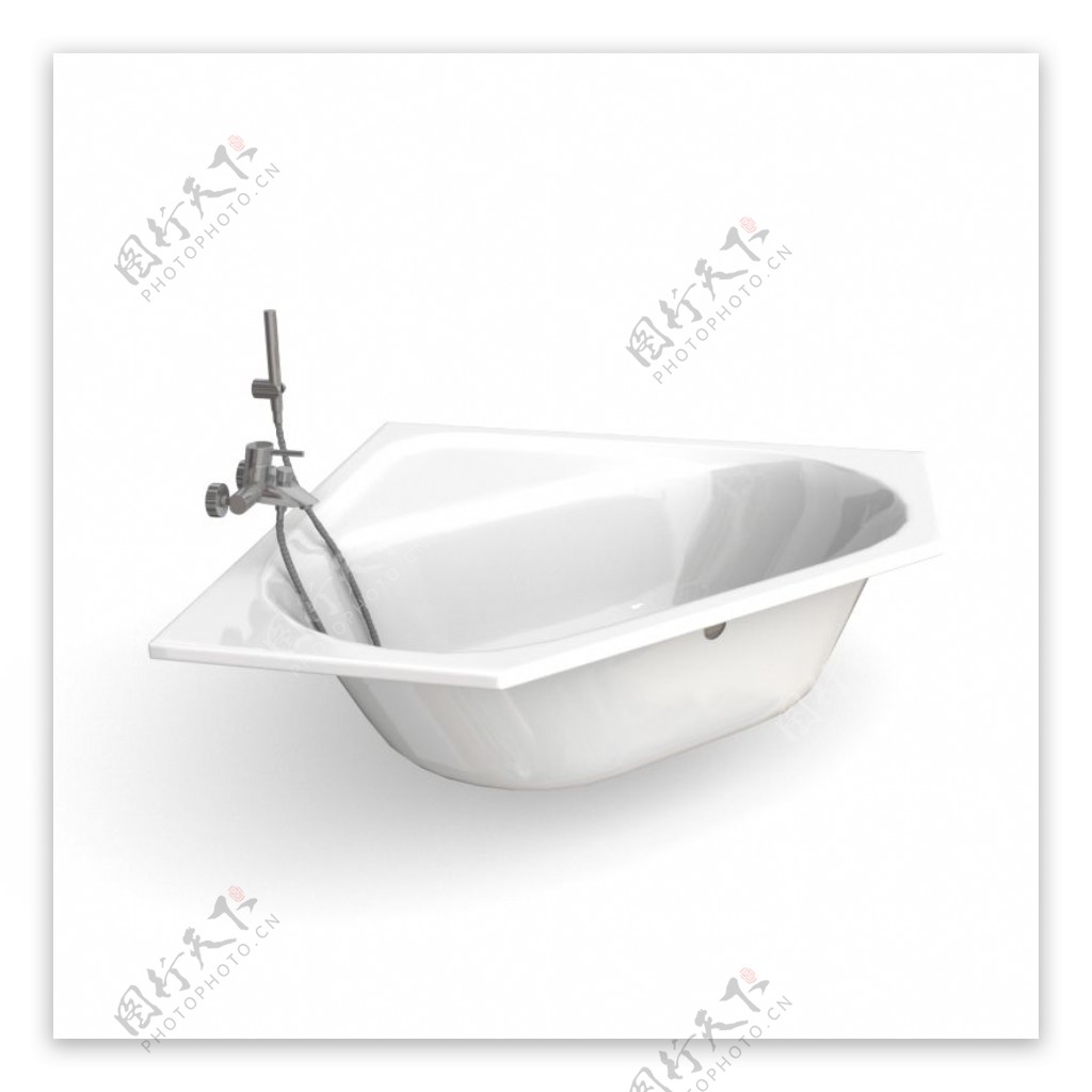三角型浴缸