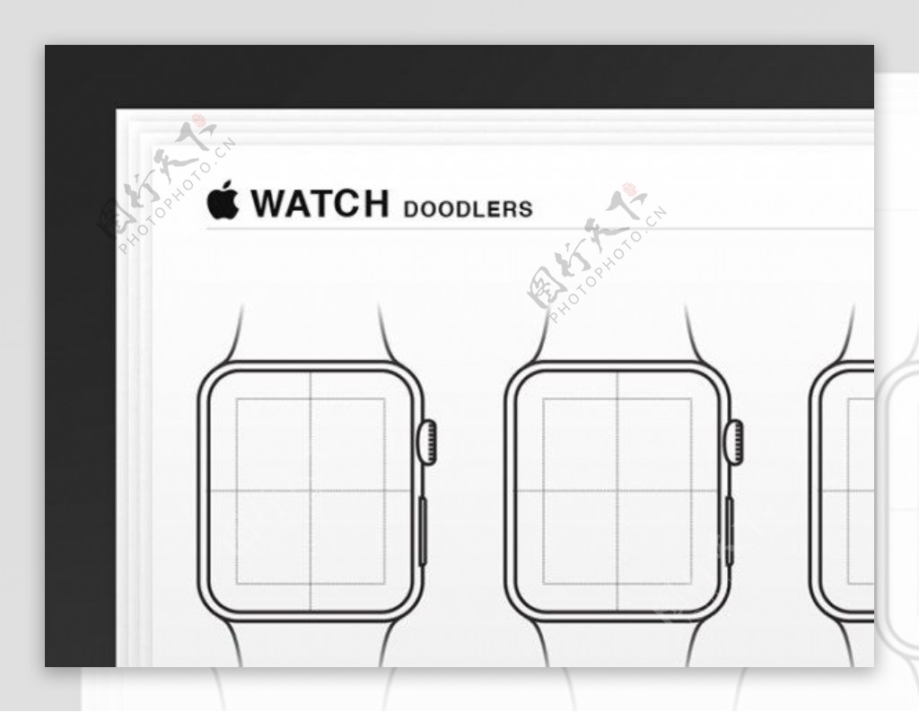 苹果手表界面设计