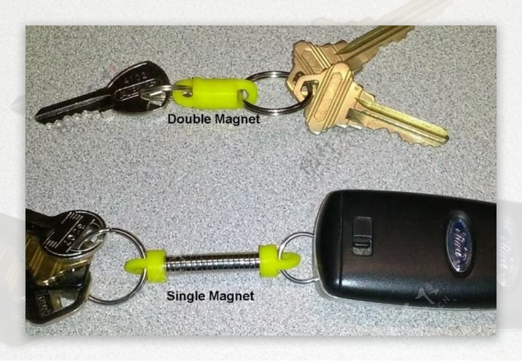 磁性钥匙扣接头