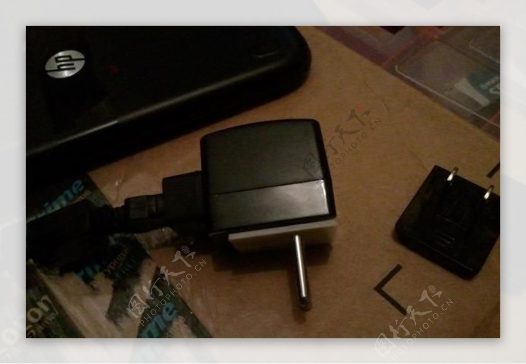 可互换的欧盟式插头USB充电器惠普计算器