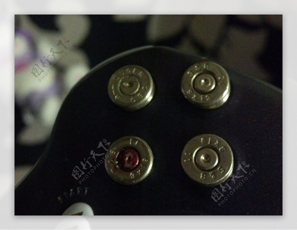 Xbox360的9毫米子弹按钮基地集