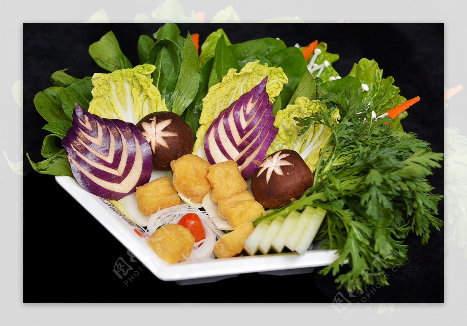 蔬菜拼盘摄影图__传统美食_餐饮美食_摄影图库_昵图网nipic.com