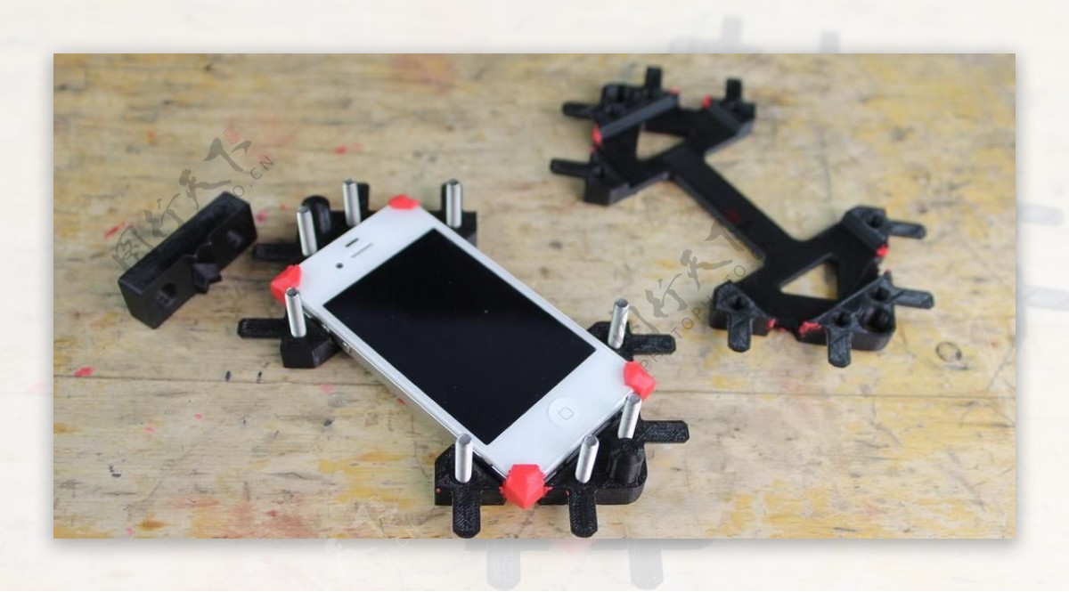 3d印刷sugrux3d精密橡胶配件iphone44s或5模