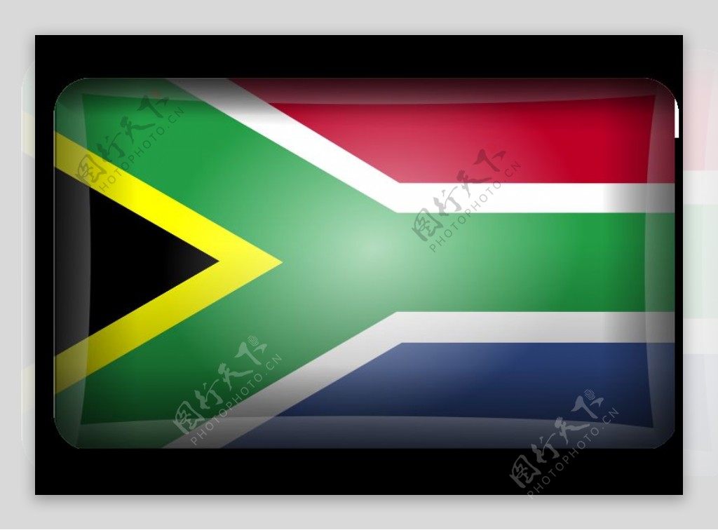 南非国旗的1