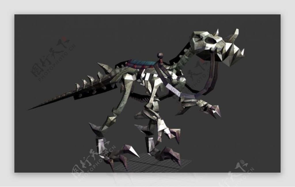 魔兽小恐龙模型