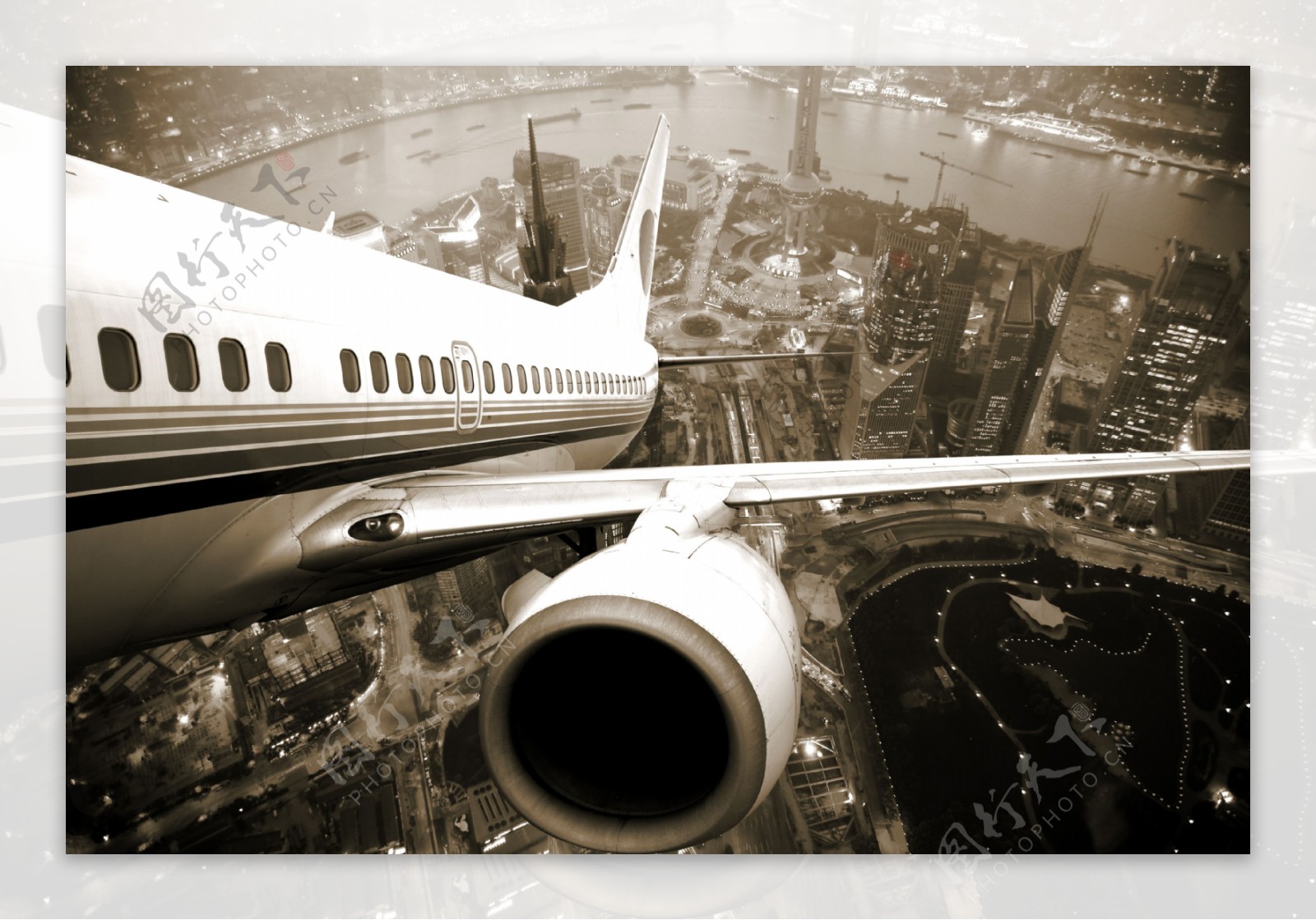 城市飞机图片大全-城市飞机高清图片下载-觅知网