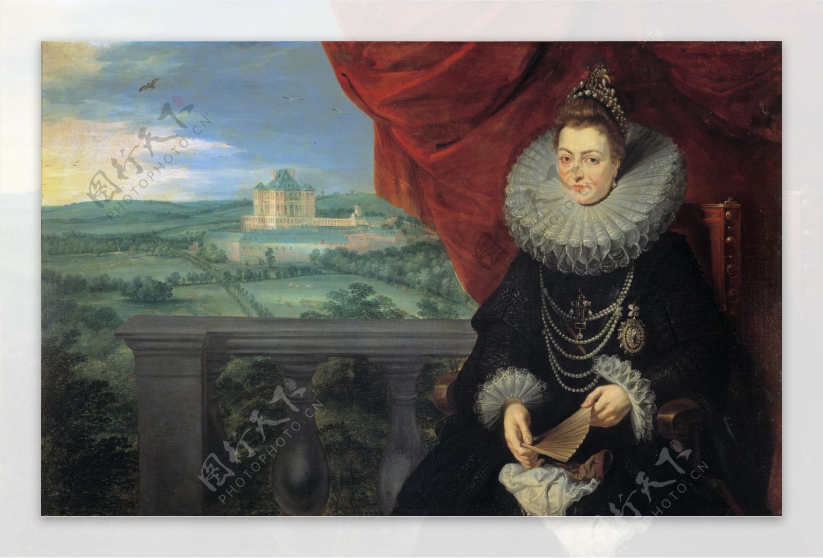 RubensPeterPaulBruegheltheElderJanLainfantaIsabelClaraEugeniaCa.1615德国画家彼得保罗鲁本斯pe