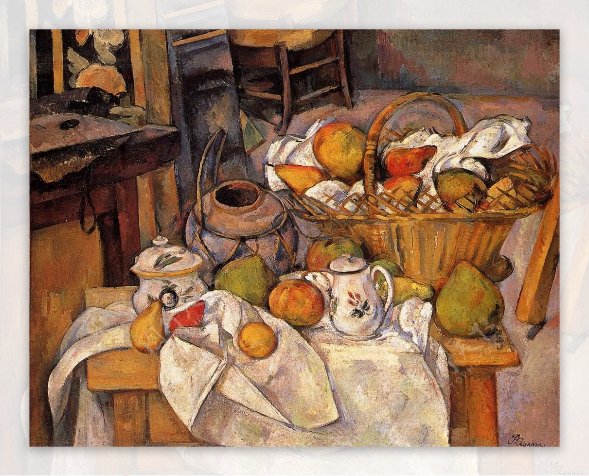 PaulCzanne0340法国画家保罗塞尚paulcezanne后印象派新印象派人物风景肖像静物油画装饰画
