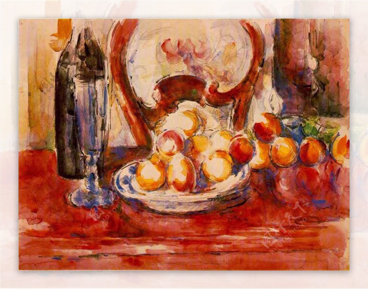 PaulCzanne0234法国画家保罗塞尚paulcezanne后印象派新印象派人物风景肖像静物油画装饰画