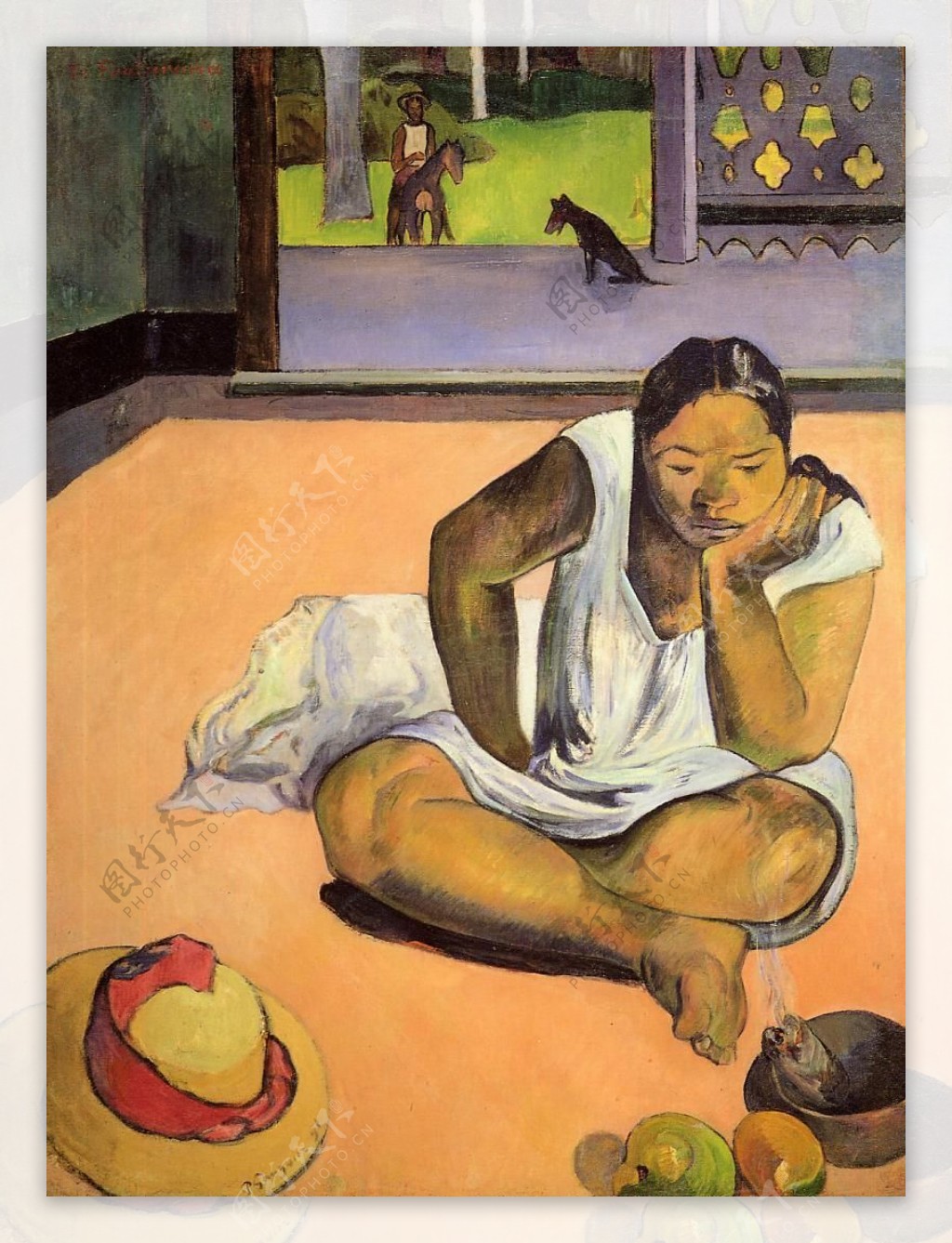 PaulGauguin0237法国画家保罗高更paulgauguin后印象主义风景人物田园自然静物油画装饰画