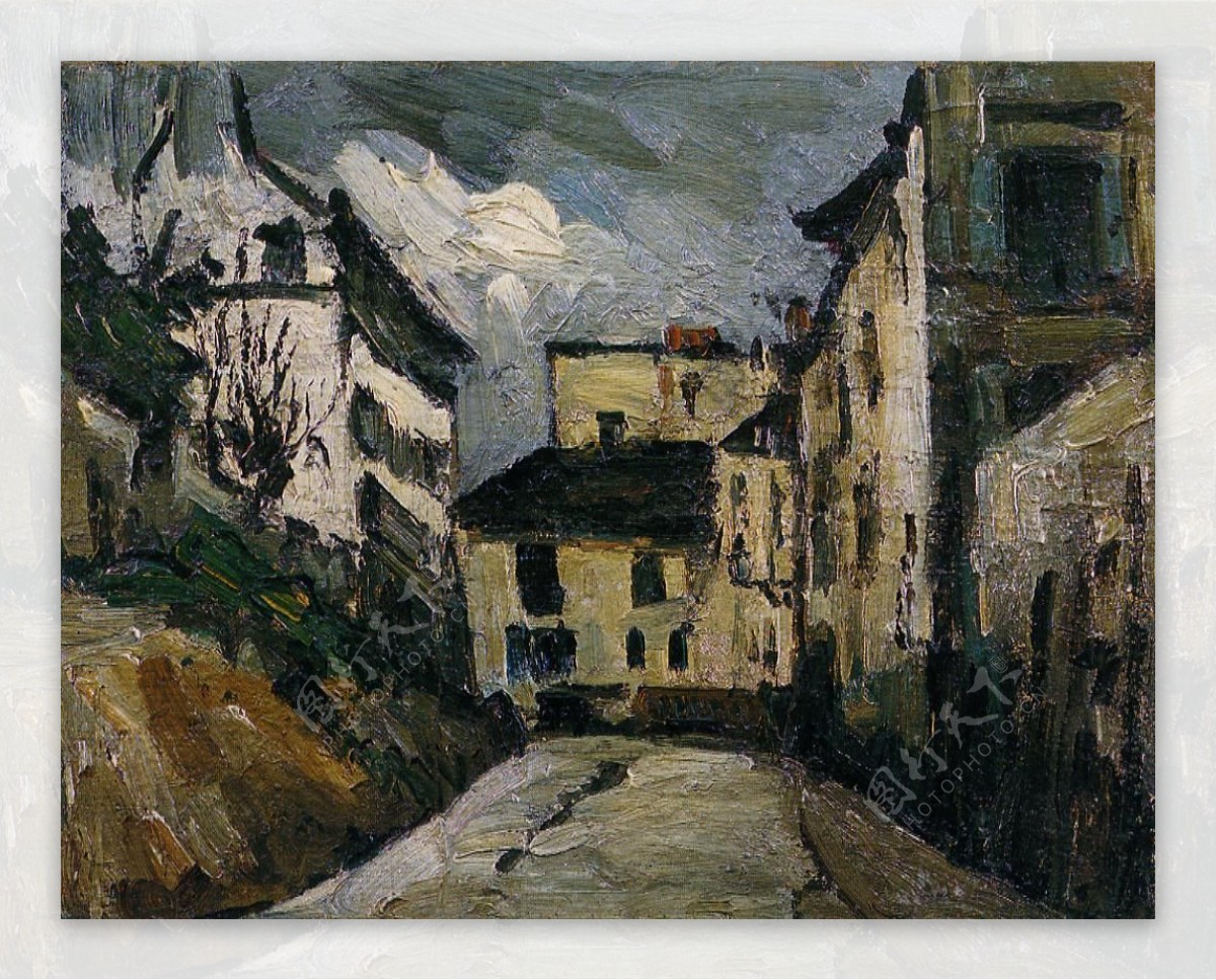 PaulCzanne0198法国画家保罗塞尚paulcezanne后印象派新印象派人物风景肖像静物油画装饰画