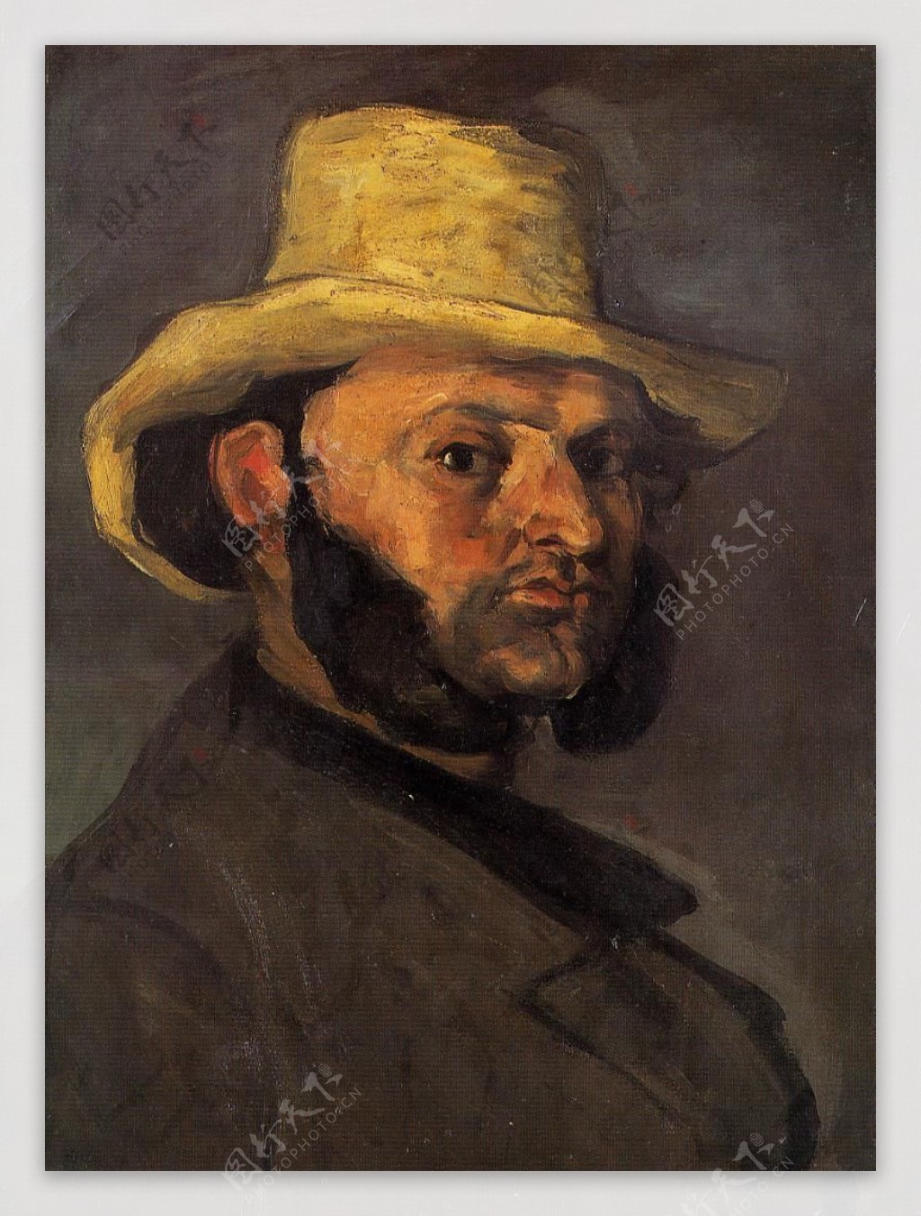 PaulCzanne0073法国画家保罗塞尚paulcezanne后印象派新印象派人物风景肖像静物油画装饰画