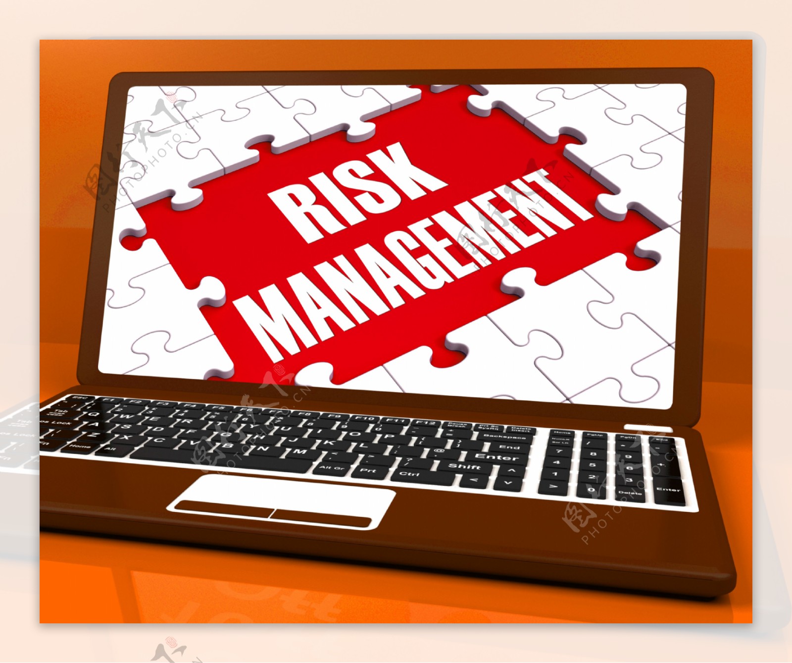 笔记本电脑显示风险分析风险管理