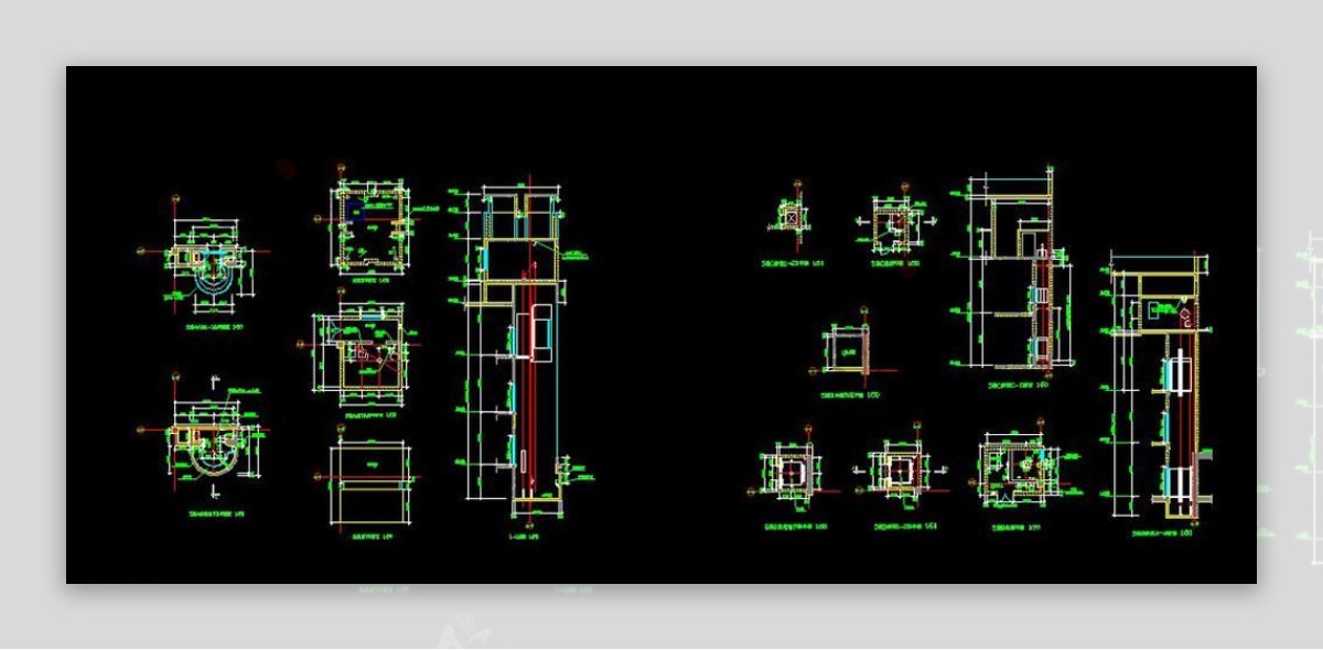 观光电梯详图A1