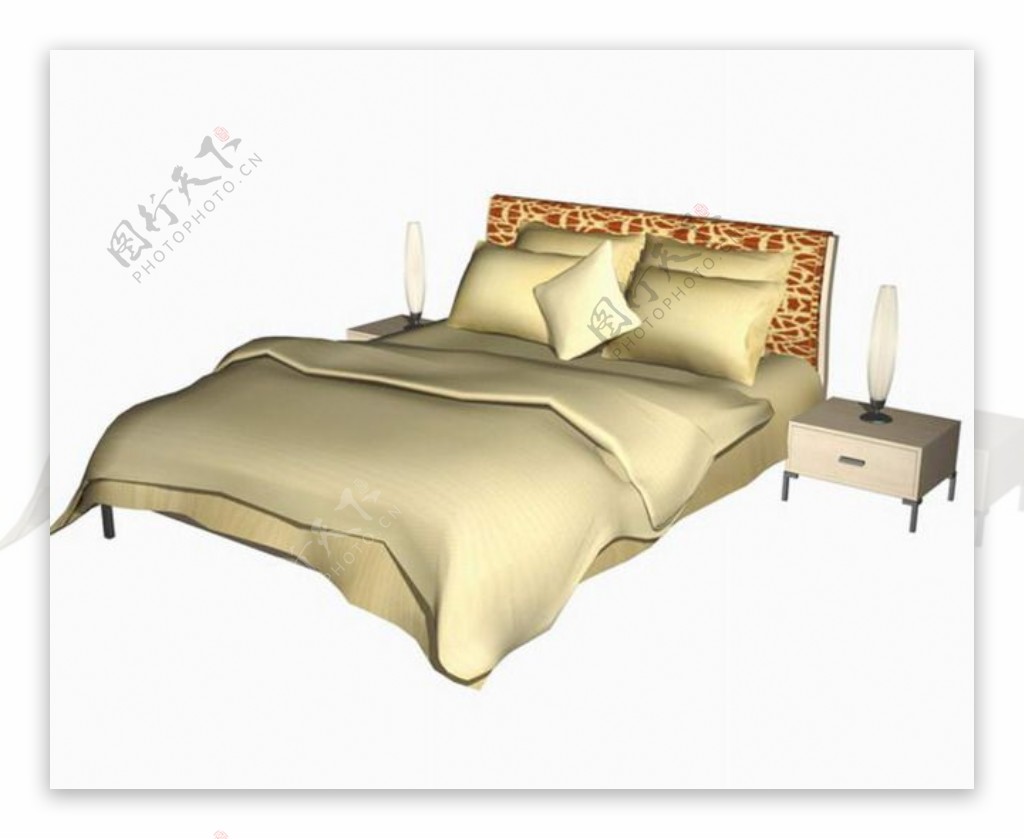 床3D模型