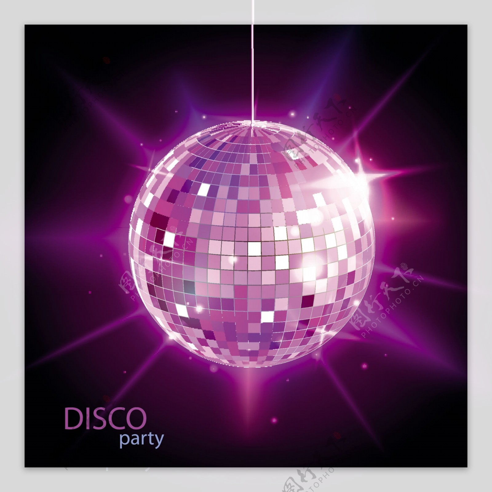 disco炫丽背景图片