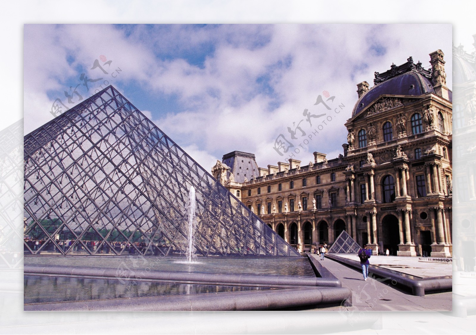 法国巴黎风光风景国外外国建筑楼房大街旅游风情广告素材大辞典