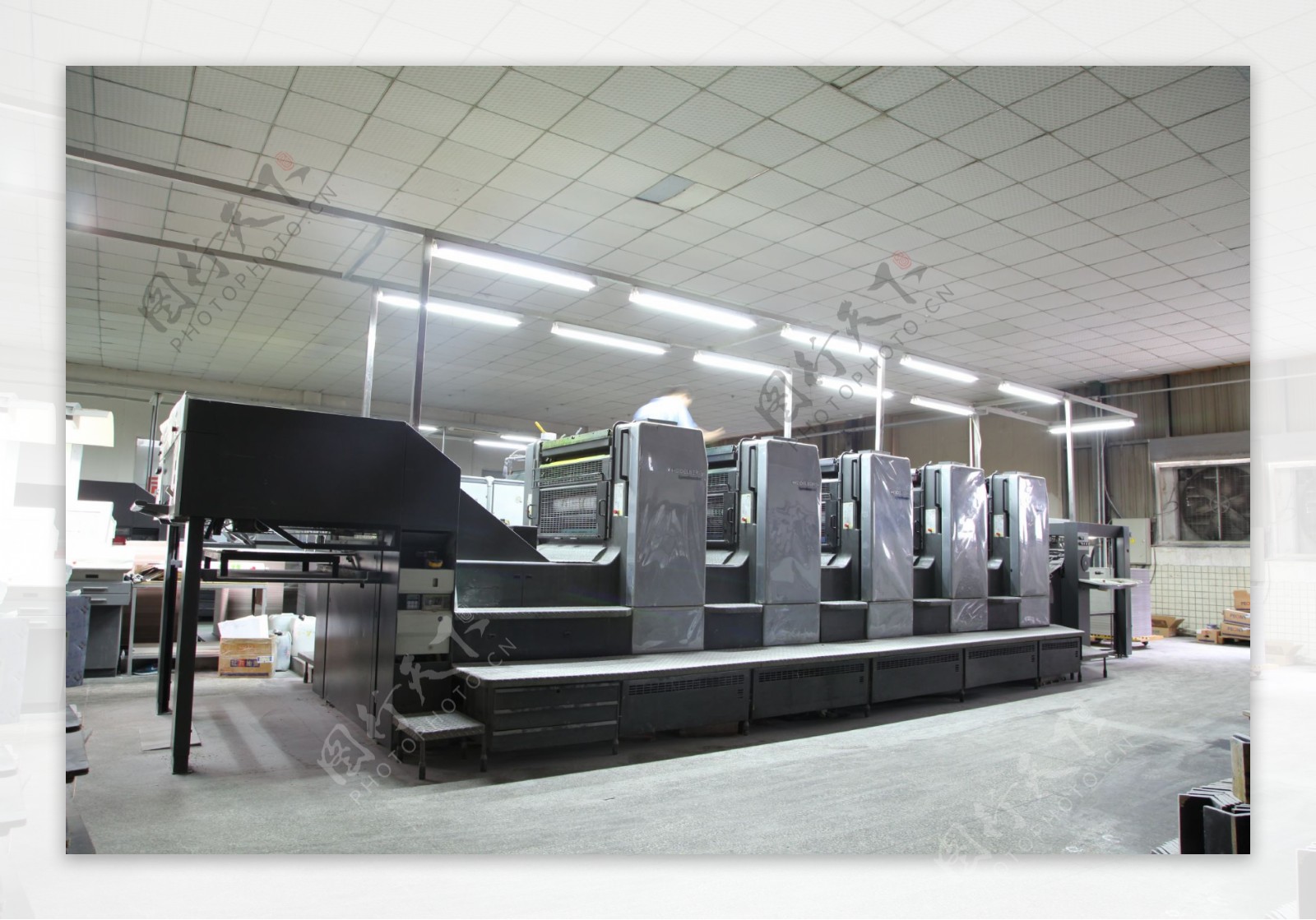 印刷设备素材之五色印刷机