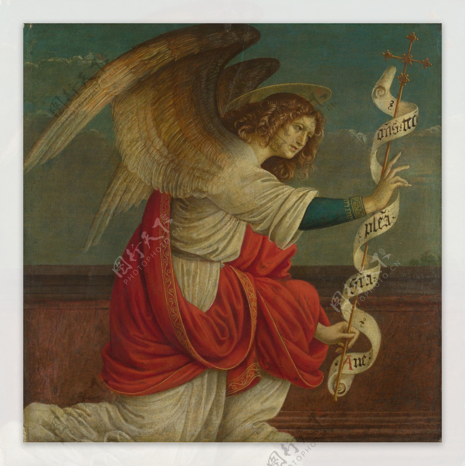 天使加百列圣母图片