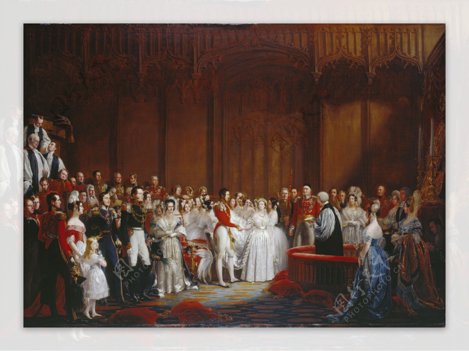 维多利亚女王的婚礼图片