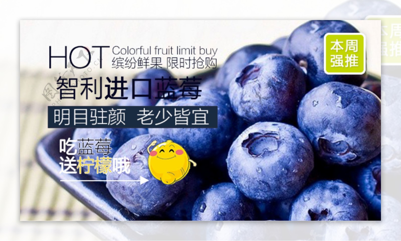 蓝莓广告