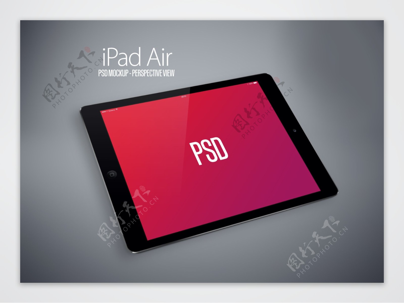 iPadAirPSD分层模版