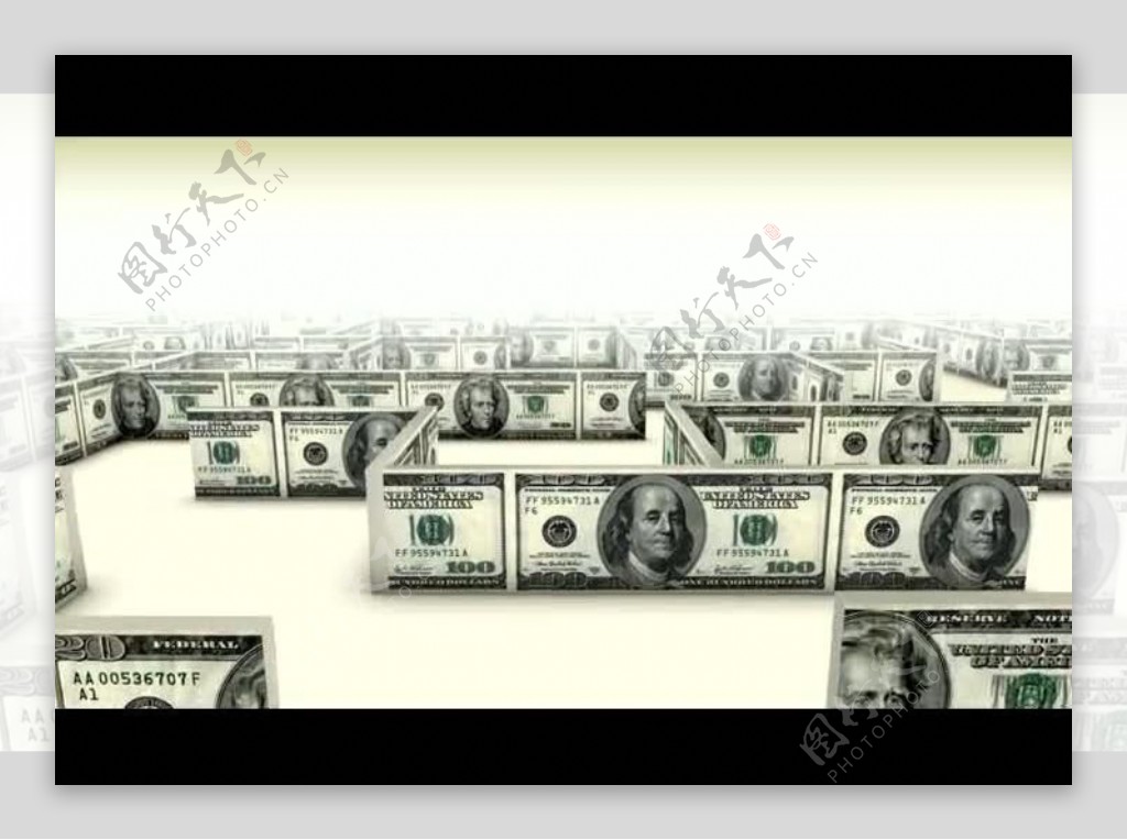 货币金融视频素材图片