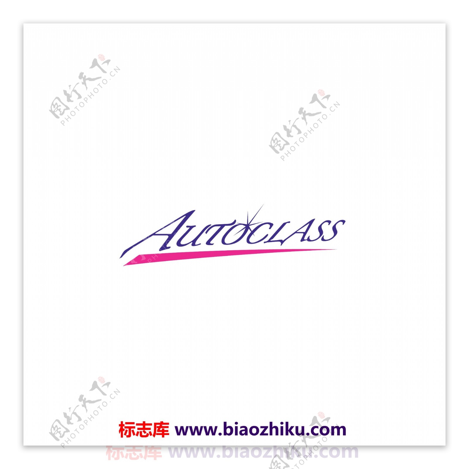 Autoclasslogo设计欣赏Autoclass航空运输LOGO下载标志设计欣赏