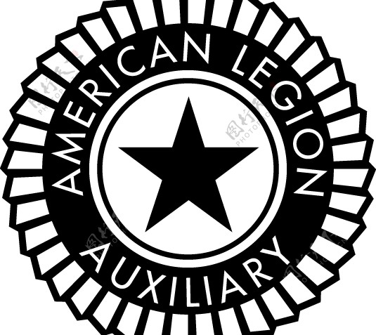 AmericanLegionlogo设计欣赏美国退伍军人标志设计欣赏