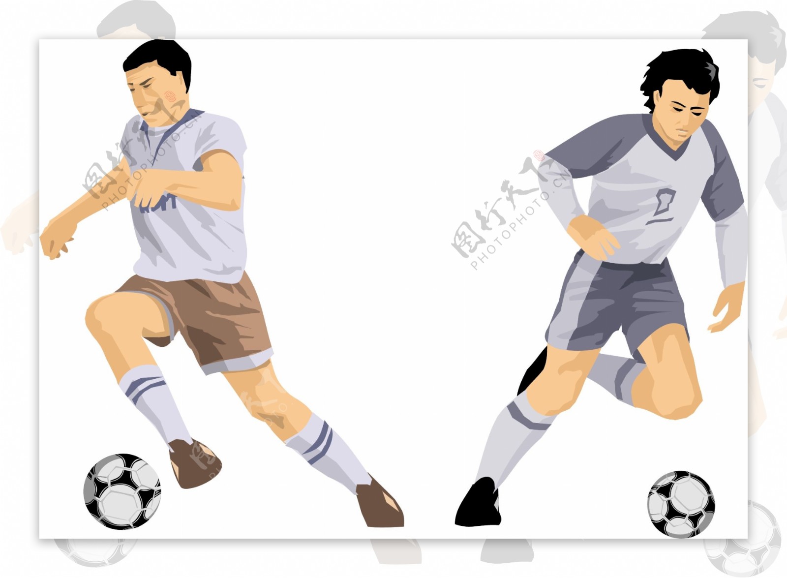 矢量足球足球世界足球明星足球海报素材足球标志