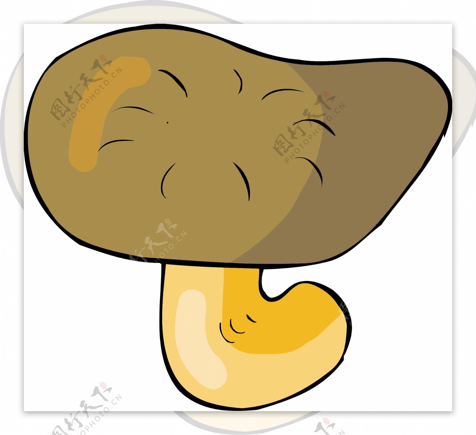 蘑菇矢量素材