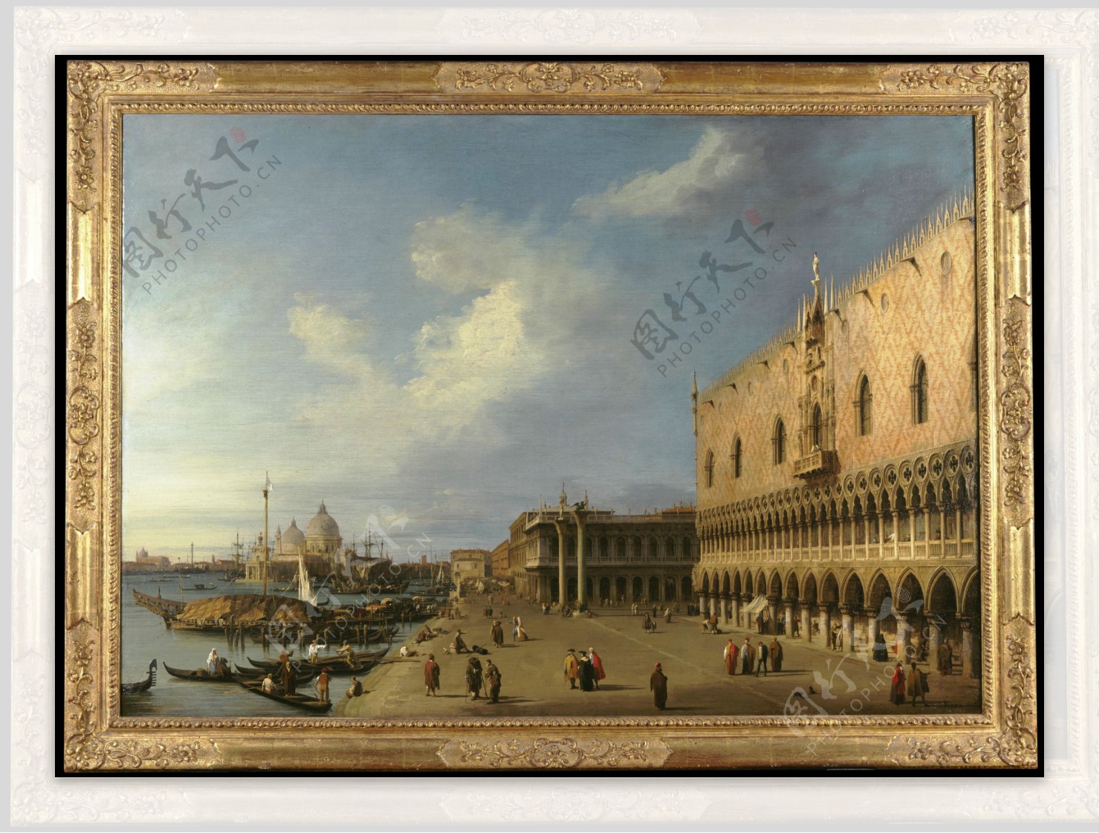 CanalettoGiovanniAntonioCanalItalian169717683大师画家古典画古典建筑古典景物装饰画油画
