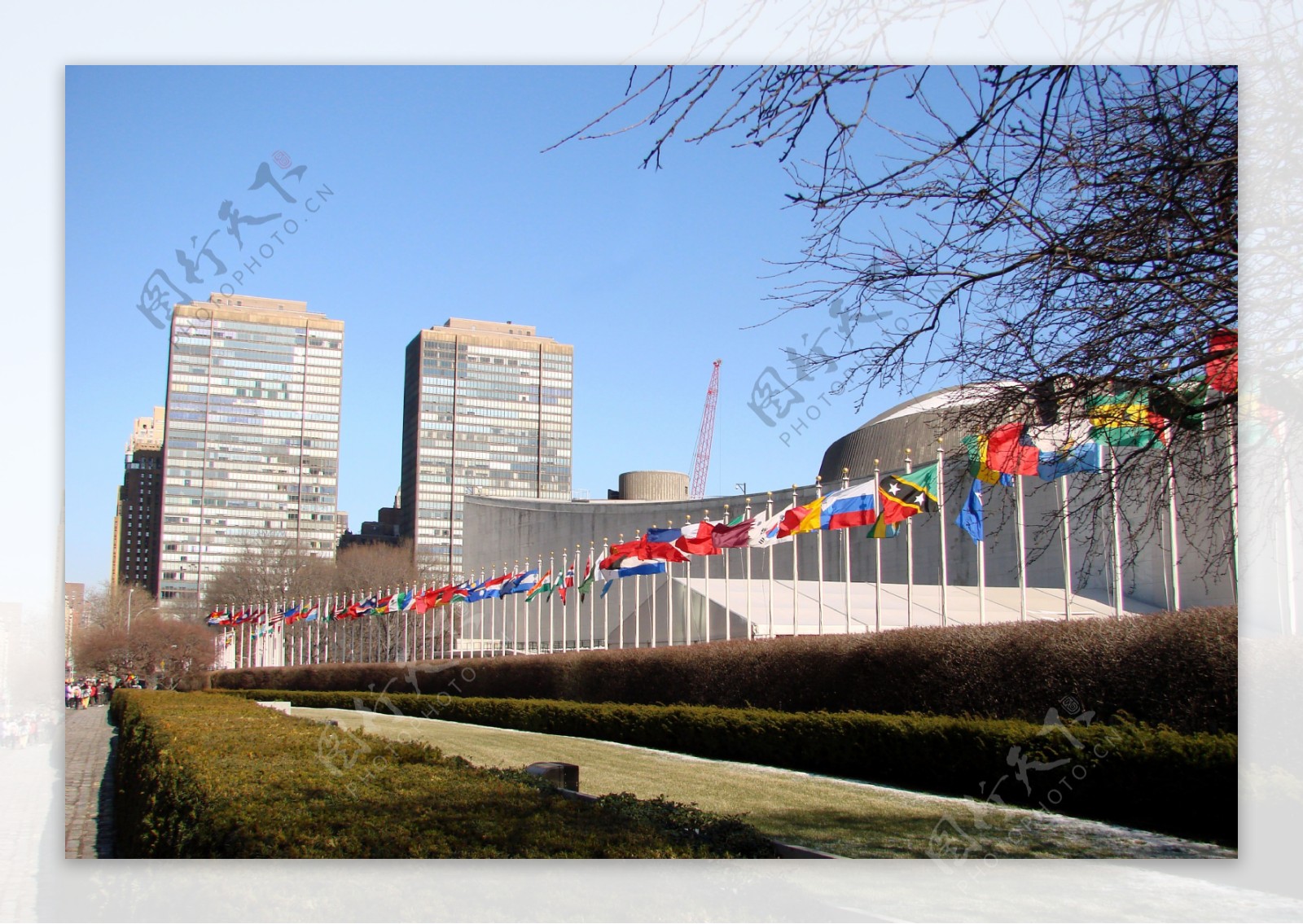 联合国总部实拍首发图片