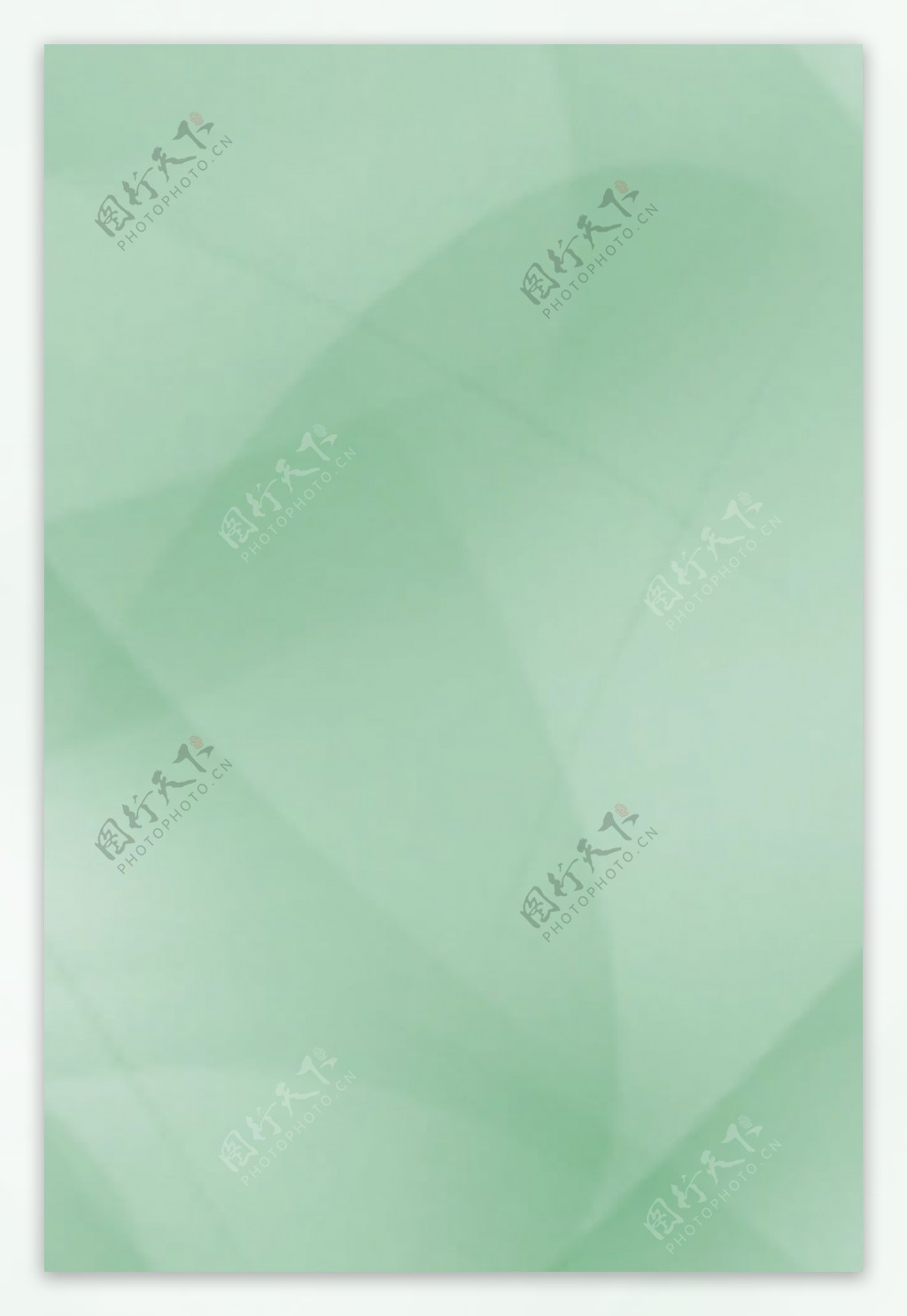 绿色小清新展板背景PSD素材