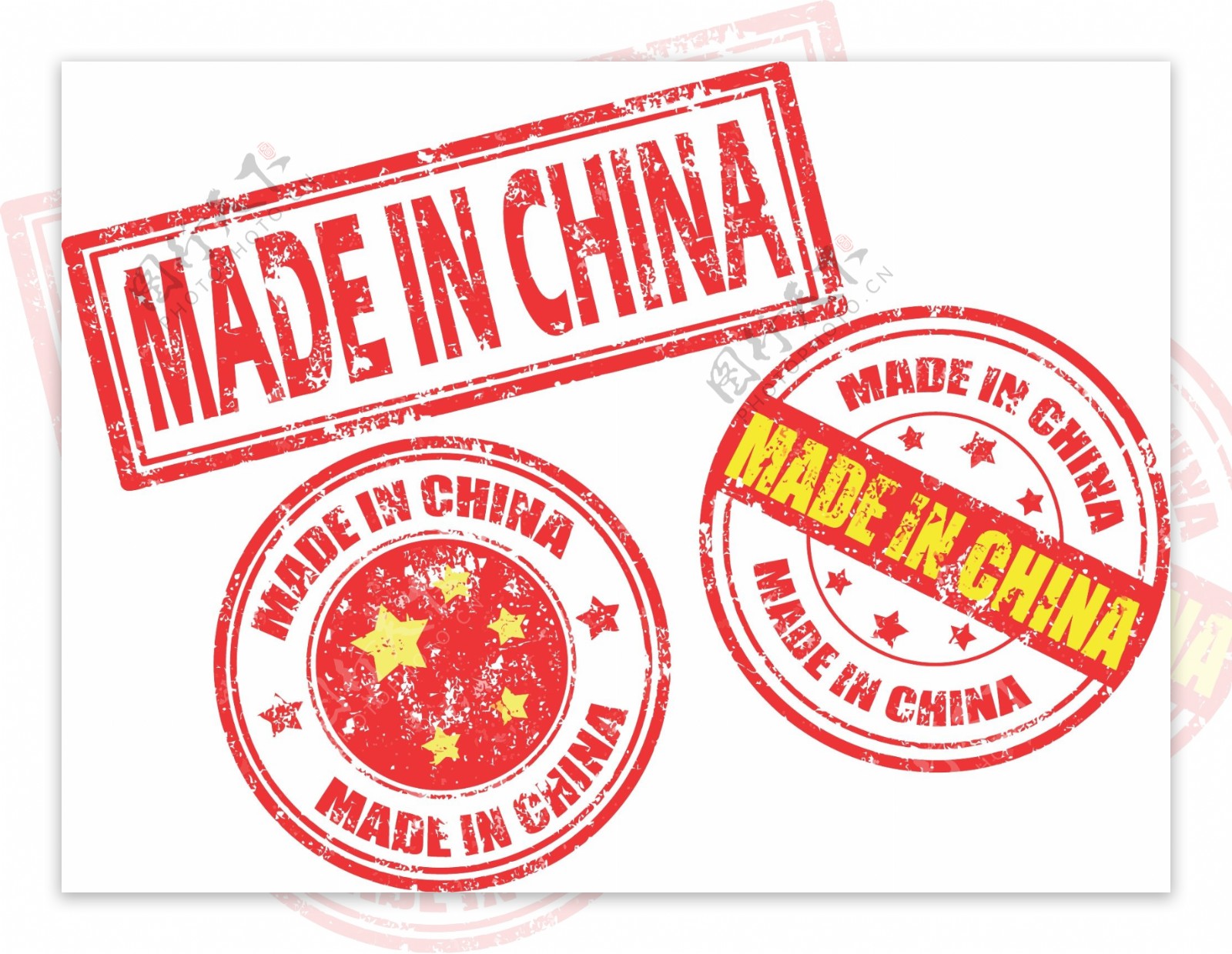 中国制作标签图片