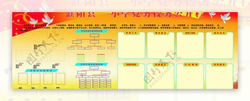 学校党务校务公开栏图片