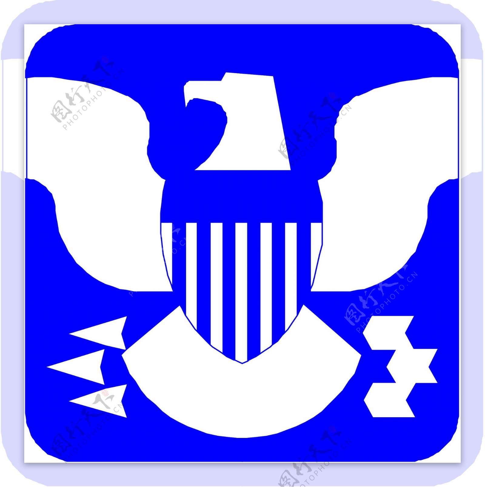 美国国徽图标图片