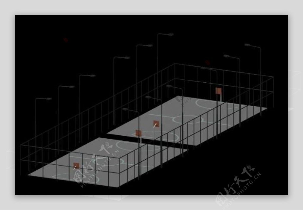 max3d模型体育器材图片