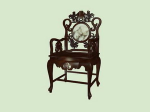 中式椅子3d模型家具图片素材44