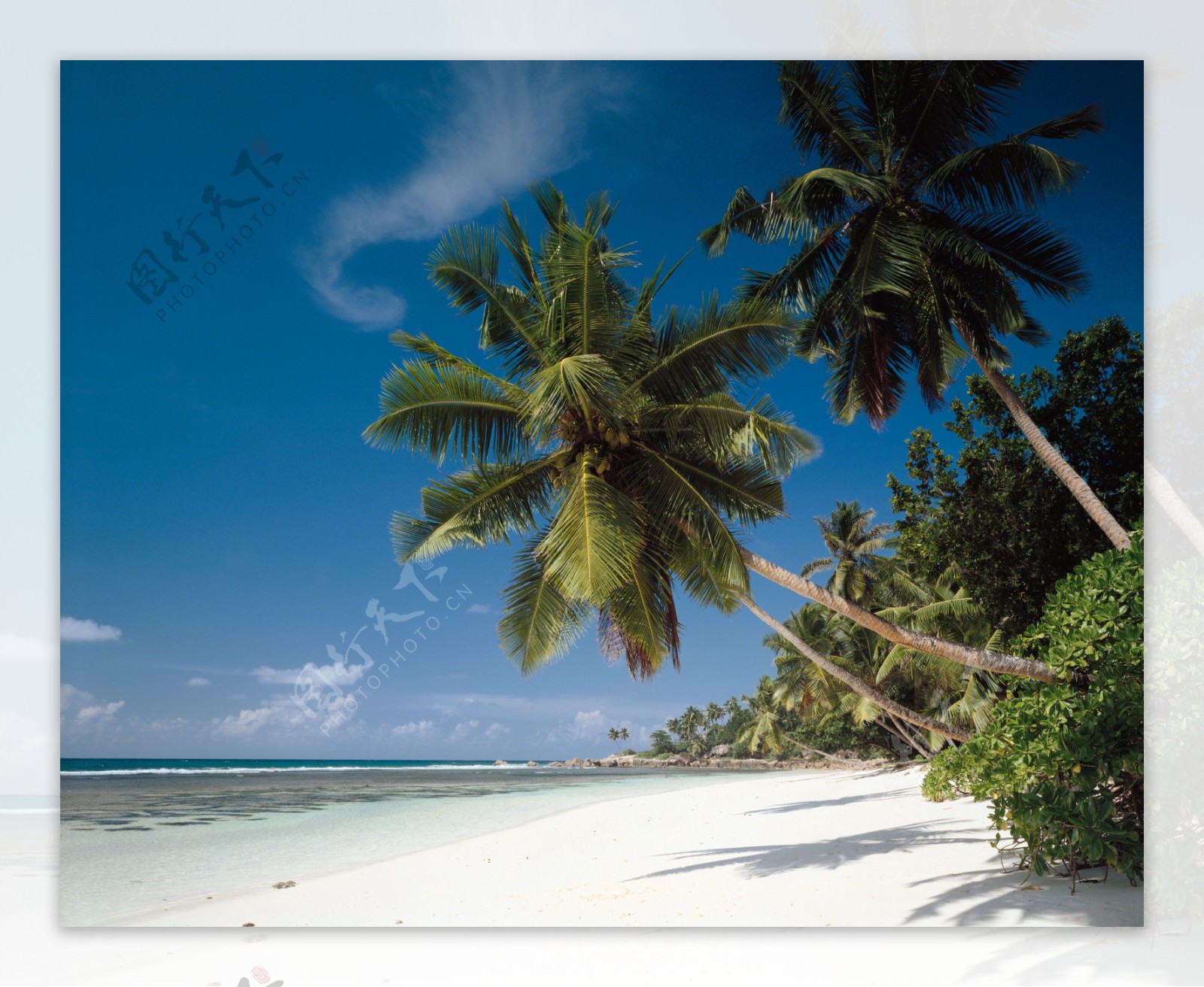 旅游风光风景海边大自然海滩天空海域海岛广告素材大辞典