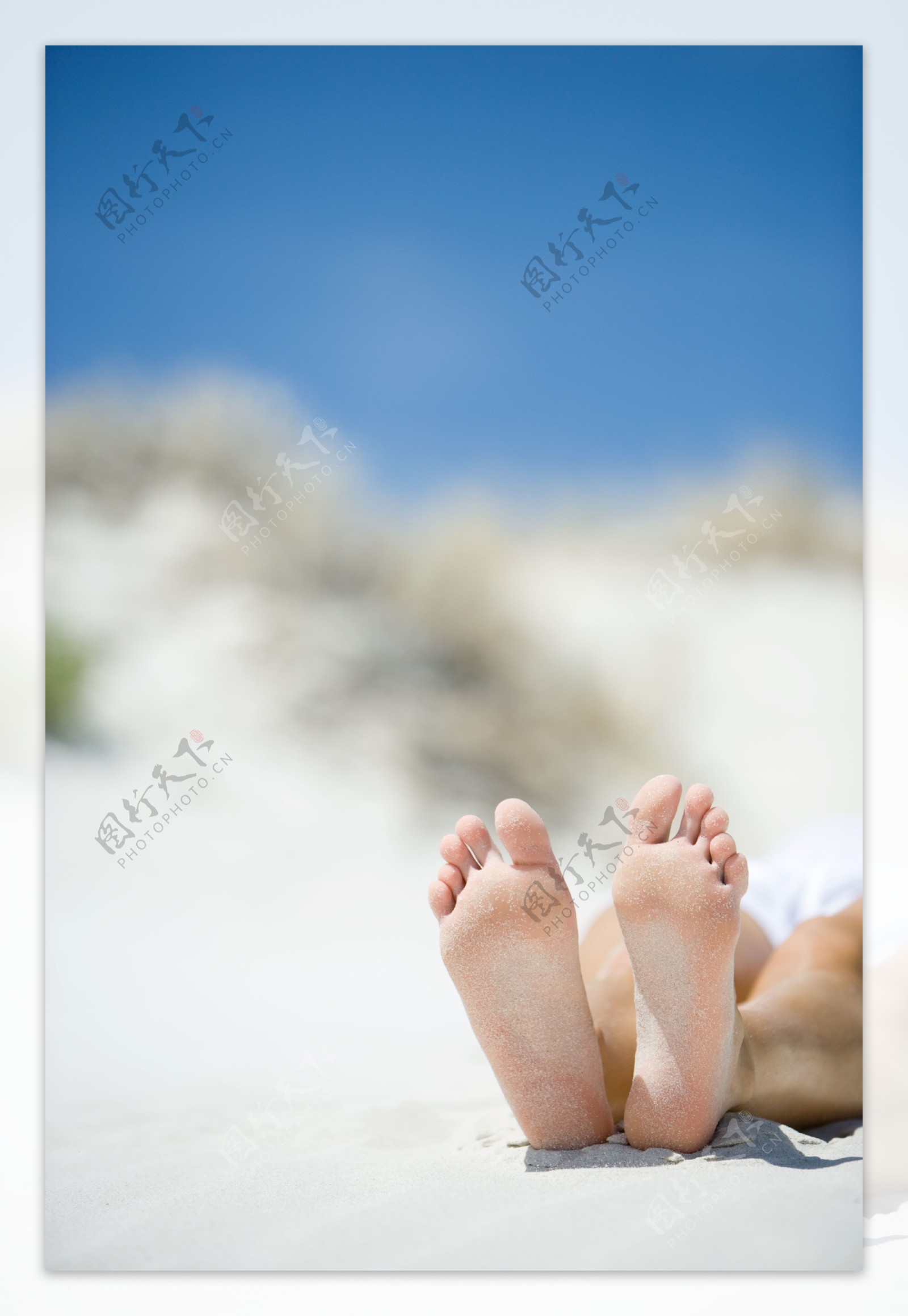 海滩瑜伽图片