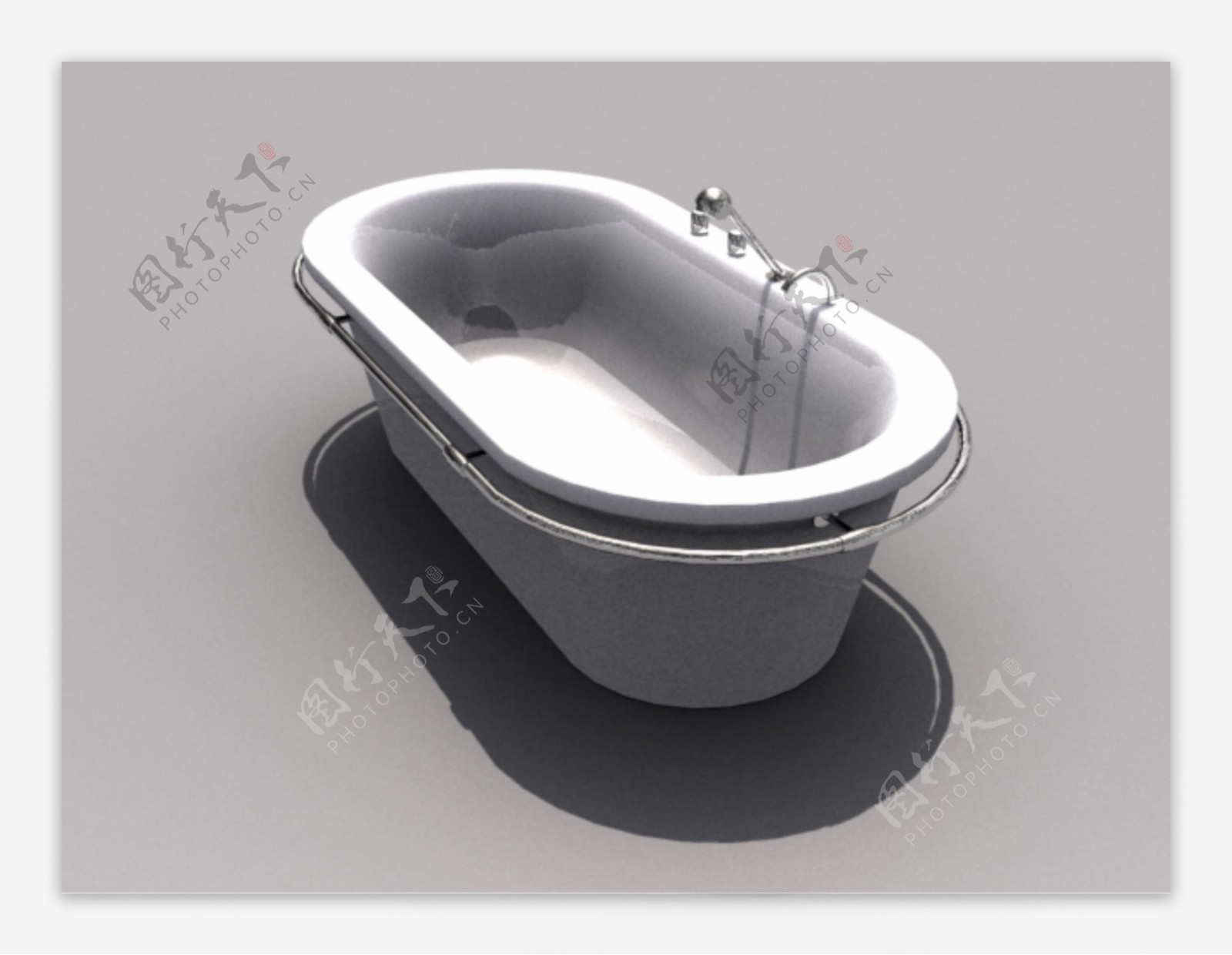 室内家具之洗浴用具0043D模型