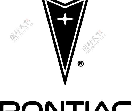 Pontiaclogo设计欣赏庞蒂亚克标志设计欣赏