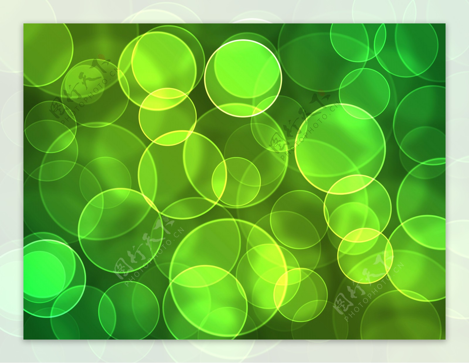 圈点绿色炫光光影效果背景图片10