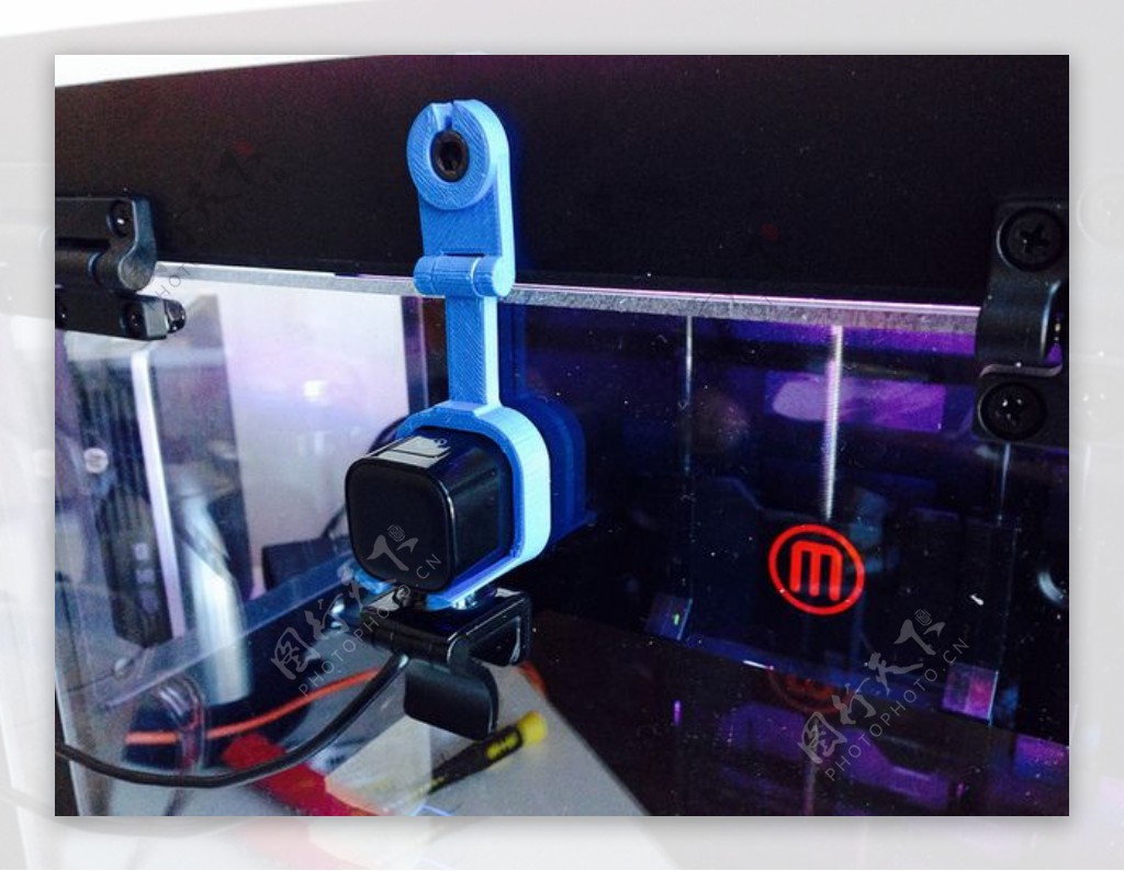 铰接的摄像头安装Makerbot2X用于网络hd6000