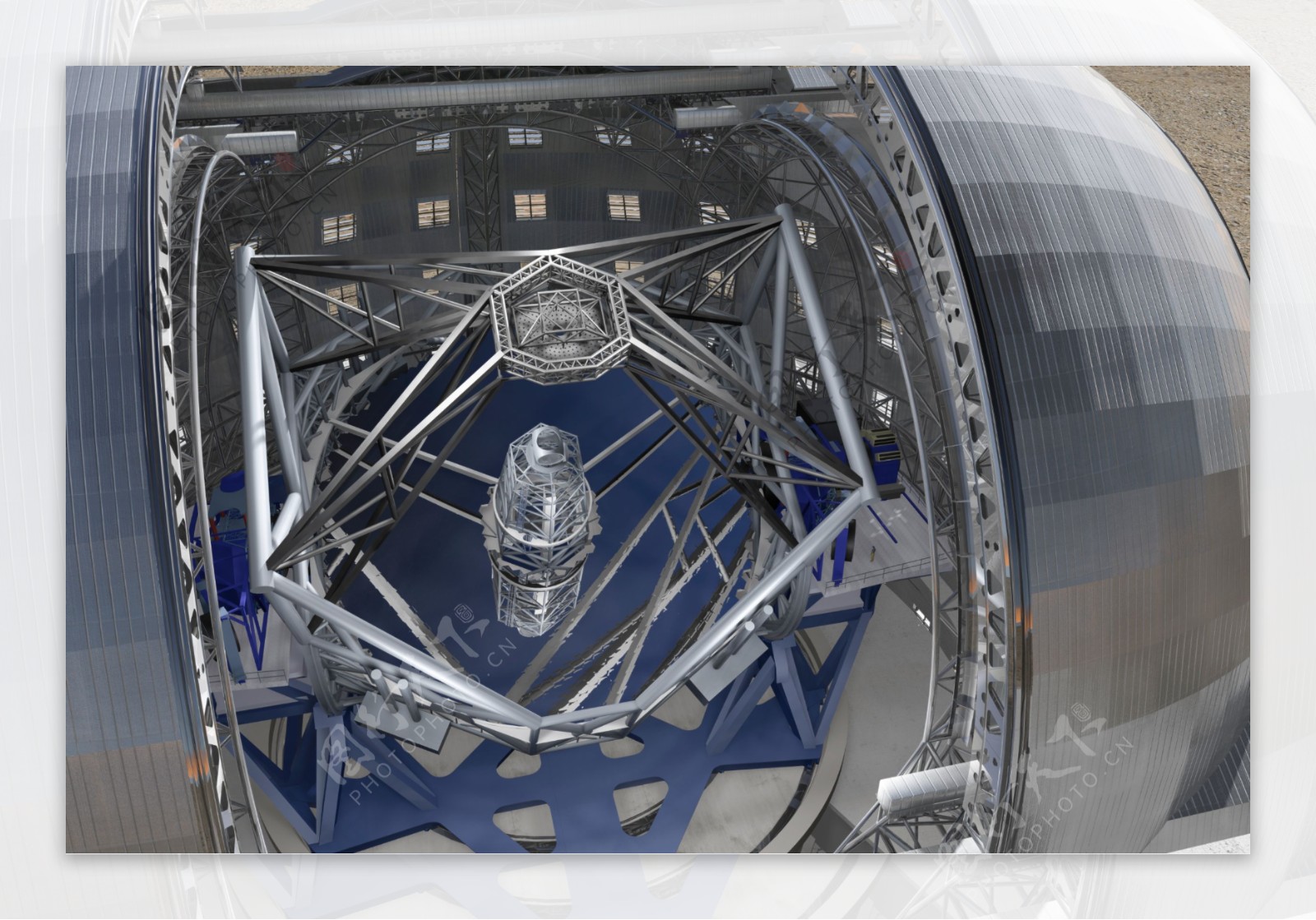 EELT望远镜主镜图片